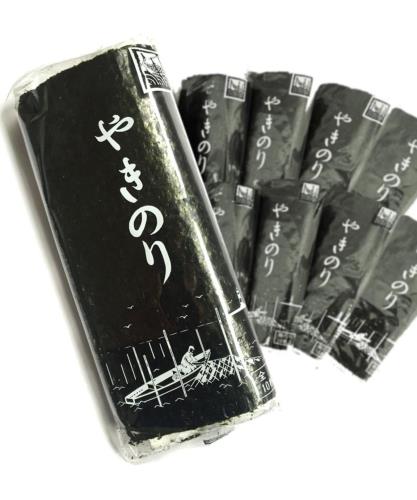 田庄 やきのり 海苔 寿司 高級 バラ 国産 希少 高級寿司屋で使用されているこだわりの焼のり チャック付きジッパーケース入り 10枚入り 10パック|eli-mino ゆらぎ薬局