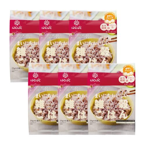 はくばく まいにちおいしい雑穀ごはん 150g×6袋