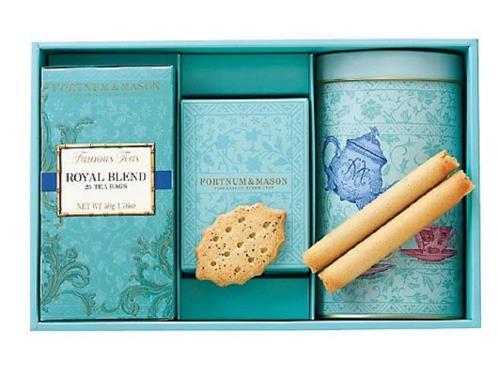 フォートナム アンド メイソン FORTNUM AND MASON 紅茶 ティー ティーバッグ 焼菓子詰合せ　RCS 4,915円