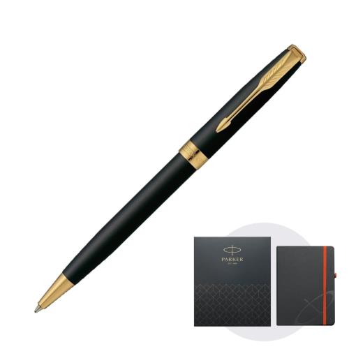 PARKER パーカー ボールペン ソネット 引っ敷き黒いことGT 中字 油性 一風変わった万覚え帳付き添い人 ギフトボックスセット 定め事インポート品 1950876 NS