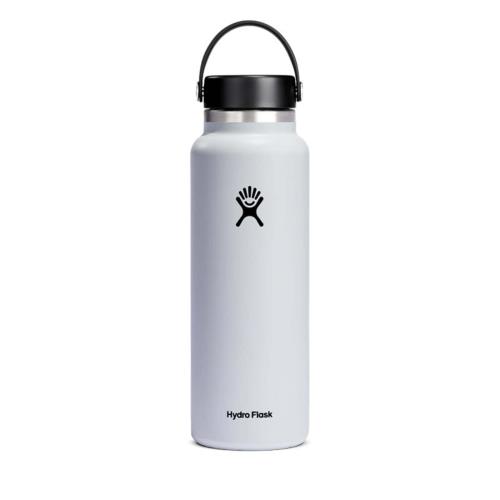 ハイドロフラスク(Hydro Flask) ハイドレーション 40薬局衡オンス(1182ml) 広広とした二十日鼠 白いこと