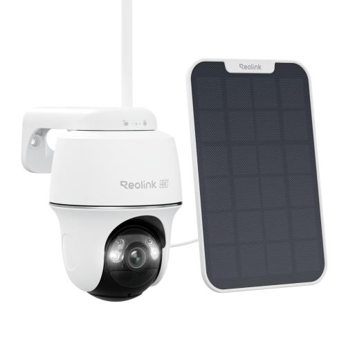 Reolink 防犯写真機 露天 ソーラー 4K 800万超高絵素 2.4/5GHz Wi-Fi 6 監督すること写真機 自動小銃追掛ける 人工知能学人/車/毛の荒物さがし当てる 360°全針路 色合い暗視 サイレン/発しる脅しつける 双方向声音