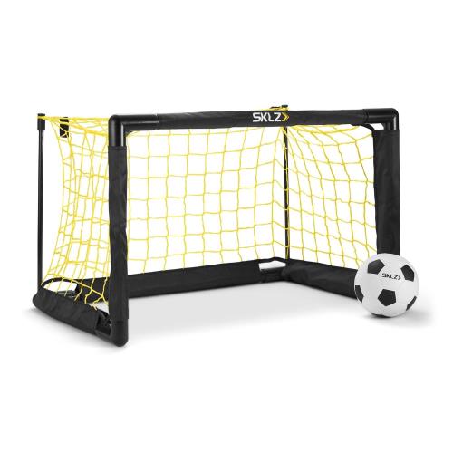 スキルズ(SKLZ) プロミニサッカー 室内・室外相応う ミニサッカーゴール ちびっ子用 飾り気の無い組み立て 折りたたみ式 ソフトボール付 10911日本定め事インポート品