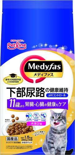 メディファス 11歳から 意気地無し味 意気地無し味 MFD-35 1.5kg(250ｇ×6)ｘ6(容れもの売りわたす)