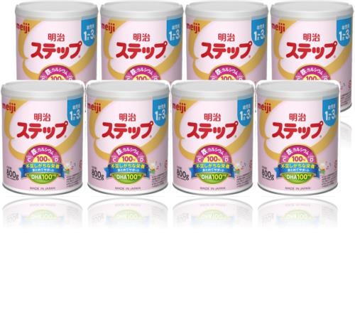 旧品明治ステップ 800g ×8缶 粉末 [1歳~3歳頃 フォローアップミルク]