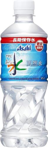 アサヒ飲料 「アサヒ おいしい水」天然水 長期保存水(防災備蓄用) 500ml ×24本
