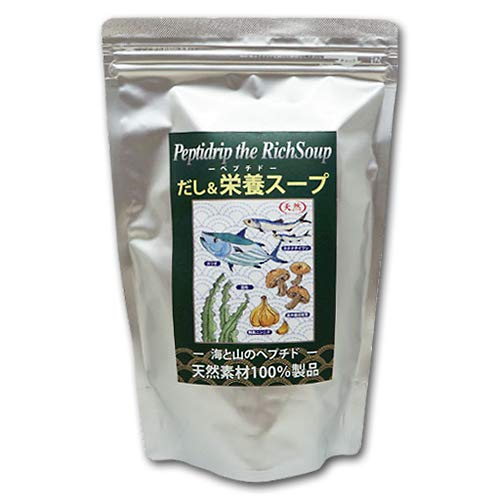 天然ペプチドリップ だし栄養スープ 500g