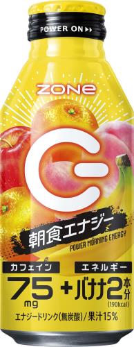 ZONe(ゾーン) POWER MORNING ENERGY エナジードリンク 朝食 ボトル缶 400ml×24本
