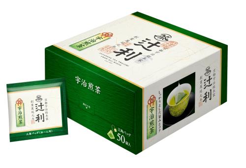 辻利 三角ティーバッグ 宇治煎茶 50P