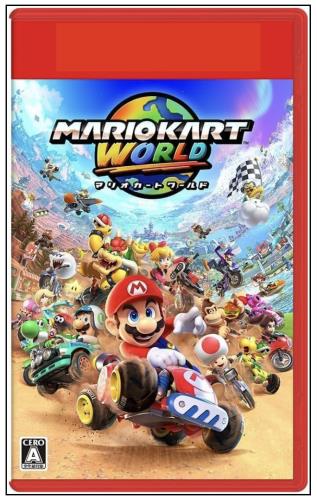 Switch２マリオ手押し車 世界 包み版