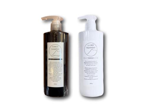 仕掛ける不都合毛専用 フォレスト シャンプー 300ml ＆ ラメールトリートメント 300ml