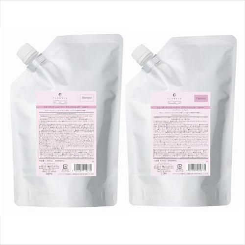1000詰替仕掛けるデミ フローディア シャンプー グランストレッチ 1000ml +手当て 1000g 詰め替え レフィル