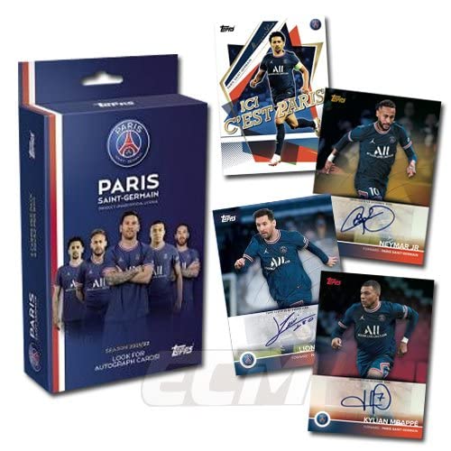 SOCCER 2021-22 TOPPS TEAMSET PARIS SAINT-GERMAIN HOBBY 光の都市・サンジェルマン BOX