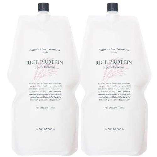 2個セットルベル 自然的 ヘアトリートメントウィズ RP 上げ米たんぱく質 1600ml レフィル 詰取り替えっこ