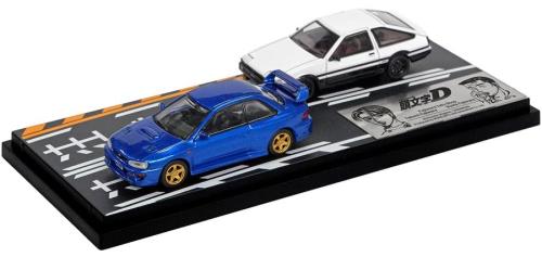 インターアライド (INTERALLIED) MODELER\u0027S 1/64 かしら文字D 仕掛けるVol.22 藤原拓海トレノ (AE86)  藤原文太インプレッサ (GC8) 切り上げる品 MD64222