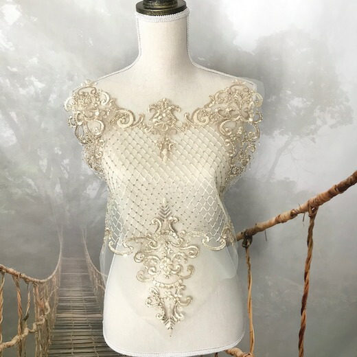 楽天市場 衣装 レオタード バトン ゴールド モチーフ レースモチーフ 刺繍モチーフ ゴールド 衣装モチーフ ウェディング レオタードモチーフ バトンモチーフ Elisabeth Smile Craft Shop