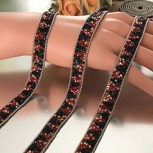 楽天市場】ラインストーン ガンメタル ブラック ストーン 衣装 ダンス