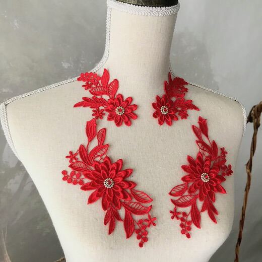 バトン レオタード サブジェクト フロック 花 真赭 コミュニスト 服飾 レースモチーフ バレエ衣装 美化 新体操 演芸衣装 Hotjobsafrica Org