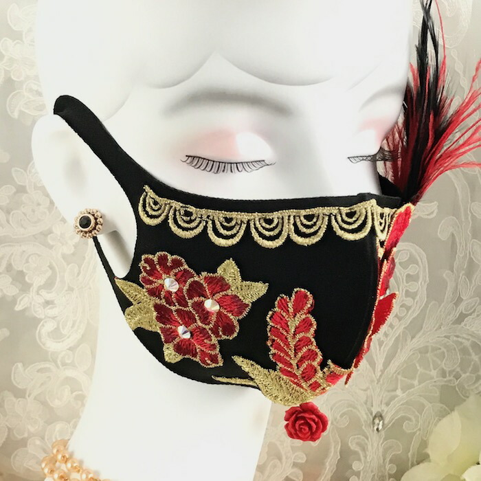 マスク フェイスマスク ファッションマスク デザインマスク フェイシャル 衣装 レディース ブラック系 アクセサリー 舞台衣装 社交ダンス フラメンコ ステージ衣装 ダンス衣装 ロリータ 新体操 バトン レオタード ゴスロリ バレエ衣装 演劇 ミュージカル イベント