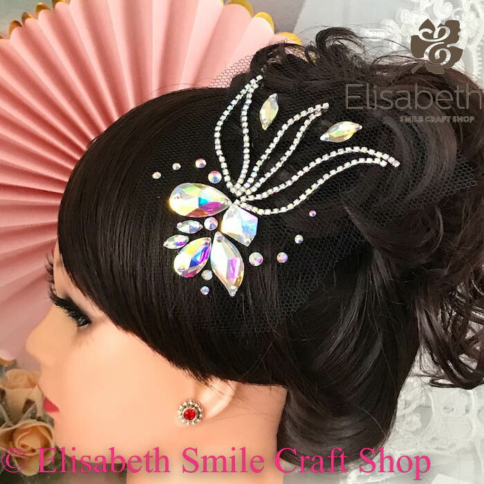 社交ダンス用ヘアアクセサリー DT173 ブラック 社交ダンス用ヘアアクセサリー DT173 ブラック 社交ダンス用ヘア