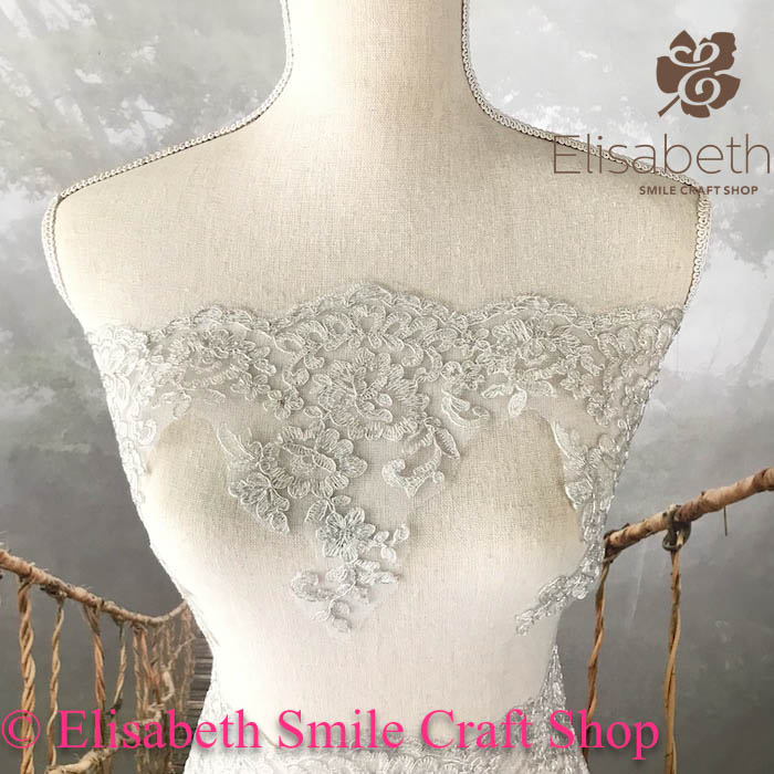 楽天市場】スパンコール レース 手芸 幅広い ホワイト 白 バレエ衣装