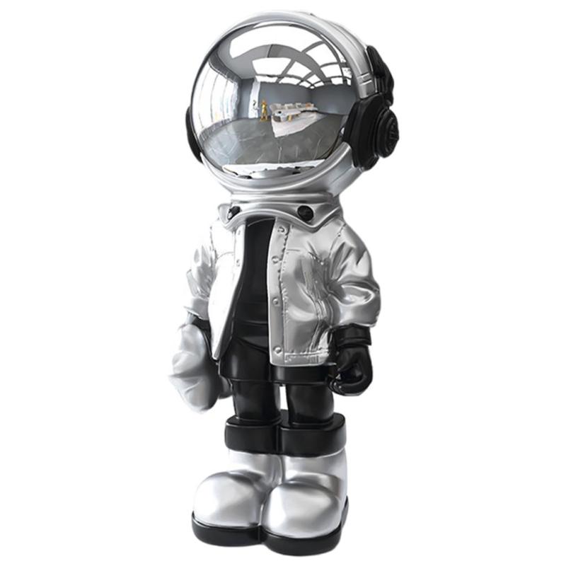 現代の宇宙飛行士の像デスクトップの装飾家の装飾彫刻工芸品