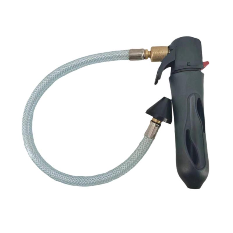 CO2カートリッジ排出ツール 持ち運びに便利 ポータブルCO2バルブタイヤインフレーターツール ブラック