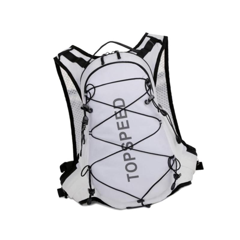 ハイドレーションパック 防水 12L ハイドレーション バックパック スポーツ サイクリング 登山用 ホワイト