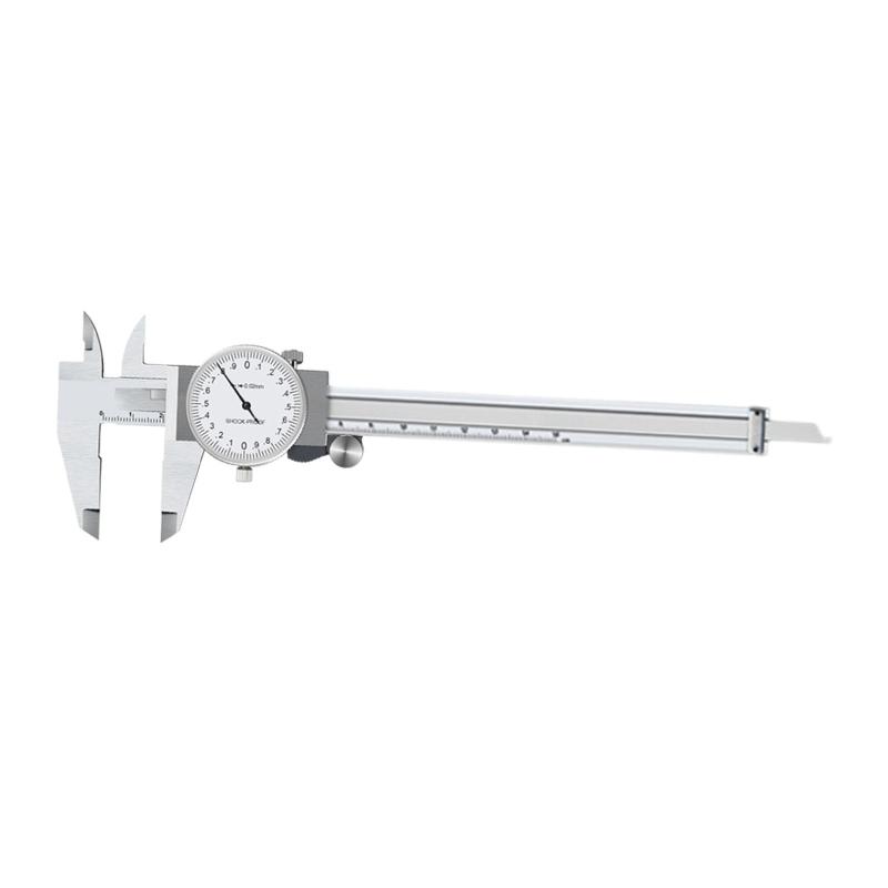 ダイヤルキャリパー 多目的内外径測定ツール 家庭用 DIY 150mm