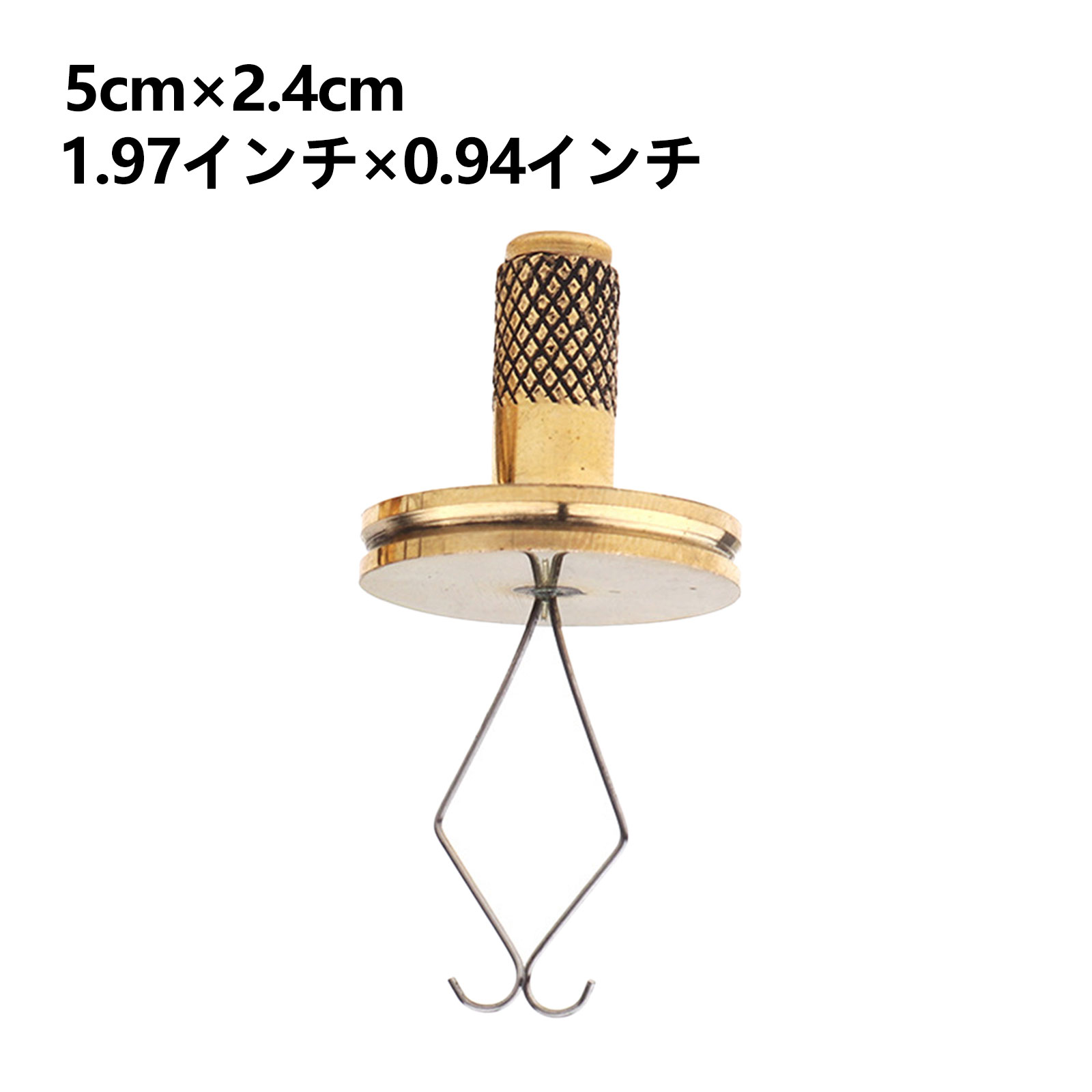 【送料無料】ダビングボビンホルダー真ちゅうジグポータブルツールループスピナーフライタイイング 使いやすい軽量便利なコンパクトな作成ツール