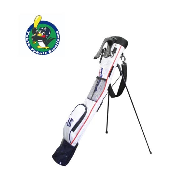 ヤクルトスワローズ ラウンドスタンドバッグ ゴルフ 日本正規品 YSCC-3423 送料無料