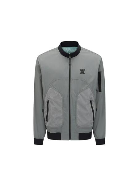 アニュー ゴルフ メンズ  2WAY グラデーション行動様式 リバーシブルジャケット ANEWFA GRADATION PATTERN REVERSIBLE JACKET 貨物輸送無料 AGFFMJK04DG