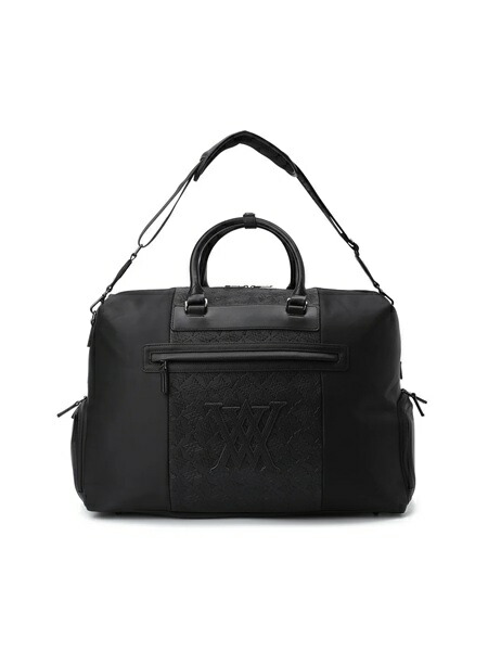 アニュー ゴルフ ユニ一発やる ロゴタイプ インタリオ ボストンバッグ 黒いこと ANEW LOGO INTAGLIO BOSTONBAG 貨物輸送無料 AGFFUBB02BKF