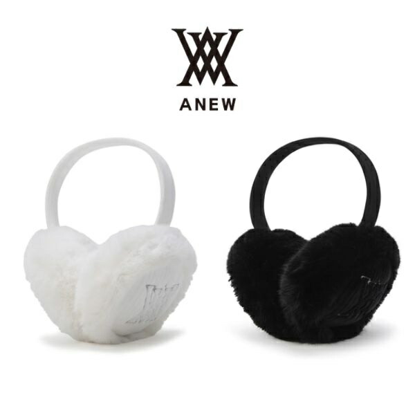 アニュー ゴルフ テクスチャー イヤーマフ 防寒 耳当て イヤマフ フリーサイズ ANEW TEXTUER EARMUFFS ゴルフ 送料無料 AGFWWAC02