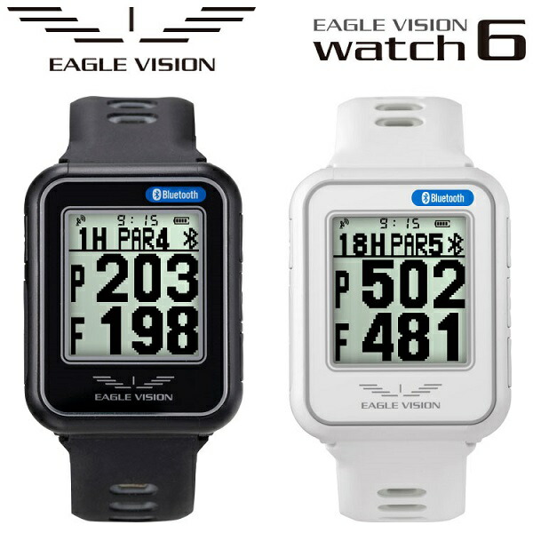 イーグルヴィジョン ウォッチ6 腕時計型 GPSゴルフナビ 朝日ゴルフ 軽量EAGLE VISION watch6 EV-236 送料無料 あすつく｜ELIX SPORTS