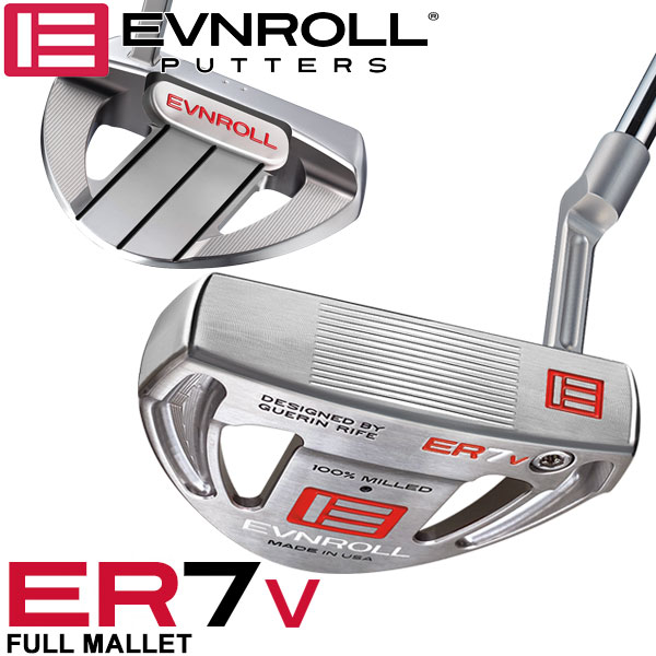 イーブンロール パター ER7V2 34インチ FullMallet フルマレット  EVNROLL ゴルフ 正規品 送料無料  あすつく