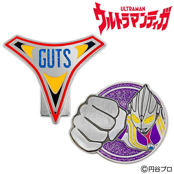 ウルトラマンティガ ゴルフマーカ— BIGサイズ チップマーカー ペコちゃん おもしろ ゴルフマーカー キャラクター UTGM001画像