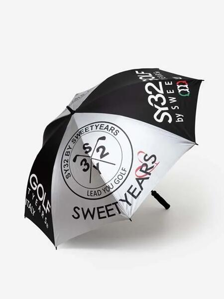 SY32 GOLF ワンタッチ 傘 アンブレラ 遮光 UVカット90％以上 抗菌防臭 晴雨兼用 派手 収納袋付き 大型 101cm SYG-26S9-20 送料無料 あすつく｜ELIX SPORTS
