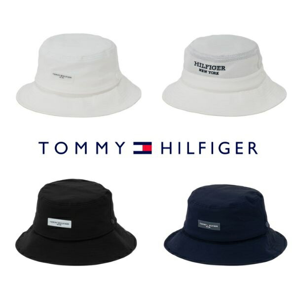 トミーヒルフィガー ハット デタッチャブル リバーシブル バケットハット ゴルフ フリーサイズ 男女兼用 TOMMY HILFIGER THMB5S03 送料無料  あすつく