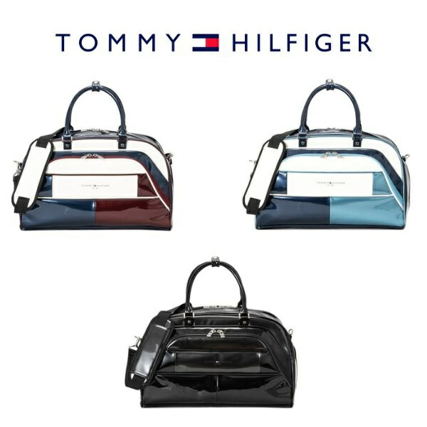 トミーヒルフィガー ボストンバッグ エナメル運動競技 ゴルフ THMG5FB1 シューズ隠し付き添い人 Tommy Hilfiger 貨物輸送無料  あしたつく