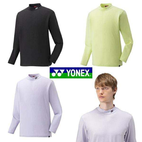 YONEX メンズ 長袖 ハイネックシャツ モックネック ゴルフ ウェア ヨネックス GWF1606 送料無料|ELIX SPORTS