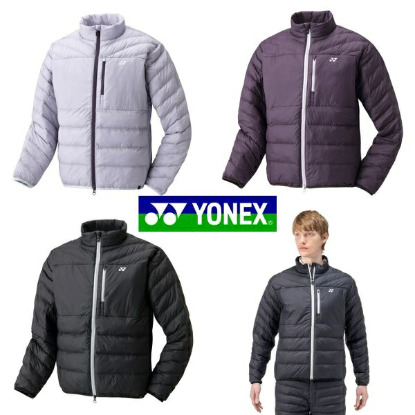 YONEX メンズ 中綿ブルゾン ゴルフ ダウン ヨネックス GWF9232 ヒートカプセル 軽量 防風 撥水 制電 パワースリーブ180 収納袋付 カイロポケット付 送料無料|ELIX SPORTS