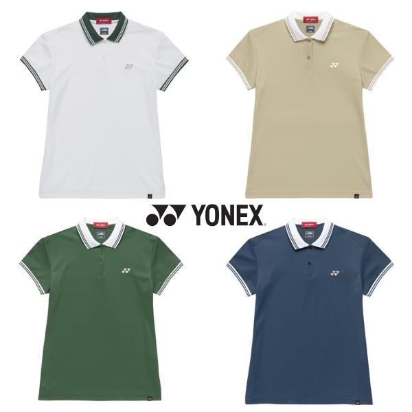 ヨネックス ウィメンズ ポロシャツ ゴルフ ウェア YONEX GWS5134 ドライマッハ ベリークール エアリリース UVカット 吸汗速乾 制電 送料無料 あすつく