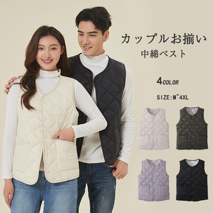 StandAlone 韓国製 ネイビー キルティング ベスト アウター StandAlone 韓国製 ネイビー キルティング ベスト アウター