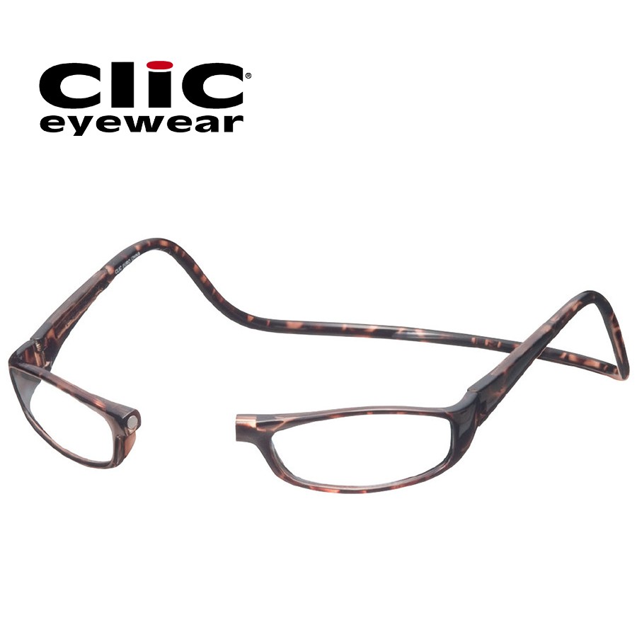 Clic(クリック) ユーロ ブラウン 視力補正用眼鏡 オーケー光学 老眼鏡 おしゃれ