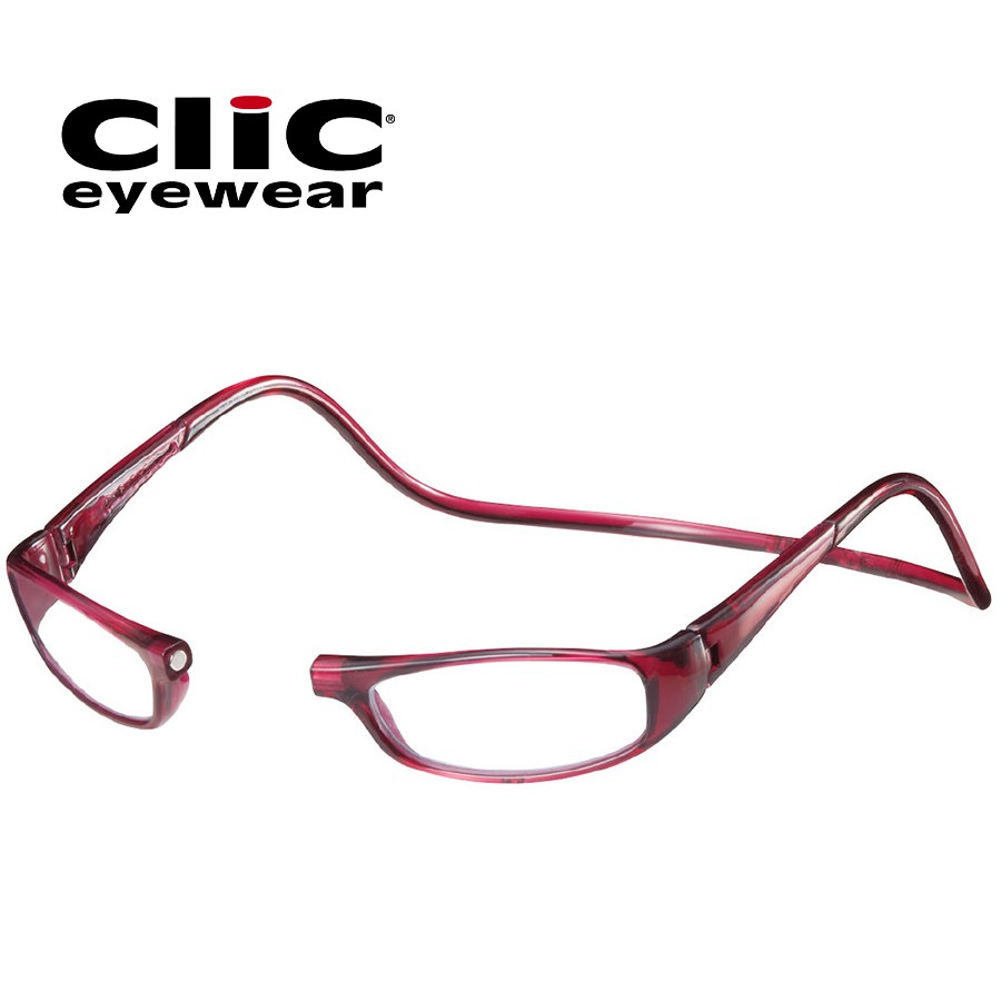 Clic(クリック) ユーロ ボルドー 視力補正用眼鏡 オーケー光学 老眼鏡 おしゃれ