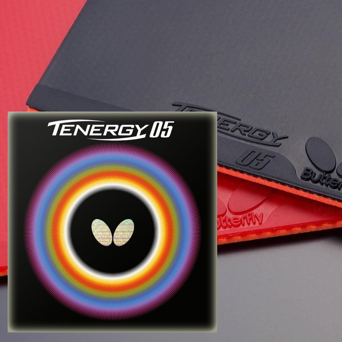 楽天市場】卓球ラバー バタフライ Butterfly テナジー05 ハイ