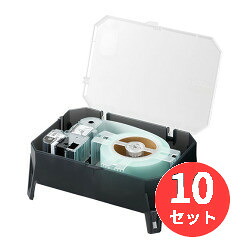 【10個書き割り】第一人者体育館(KING JIM) PRO磁気テープ薬莢 EXロングテープカートリッジ 白下げ札 SS50K-EX 【まとめ買い】