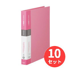 【10冊仕掛ける】第一人者体育館(KING JIM) シンプリーズ せつ然たる整理保存用具置き換え式 138SPW A4タテ型 25枚 サクラ色 【まとめ買い】