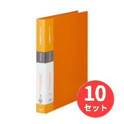 【10冊仕掛ける】第一人者体育館(KING JIM) シンプリーズ せつ然たる整理保存用具置き換え式 138SPW A4タテ型 25枚 オレンジ色 【まとめ買い】
